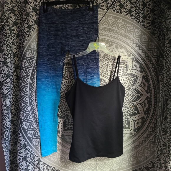 Athleta Pants - GYM LEGGINGS (+FREE CAMI) Workout Athletic Outfit